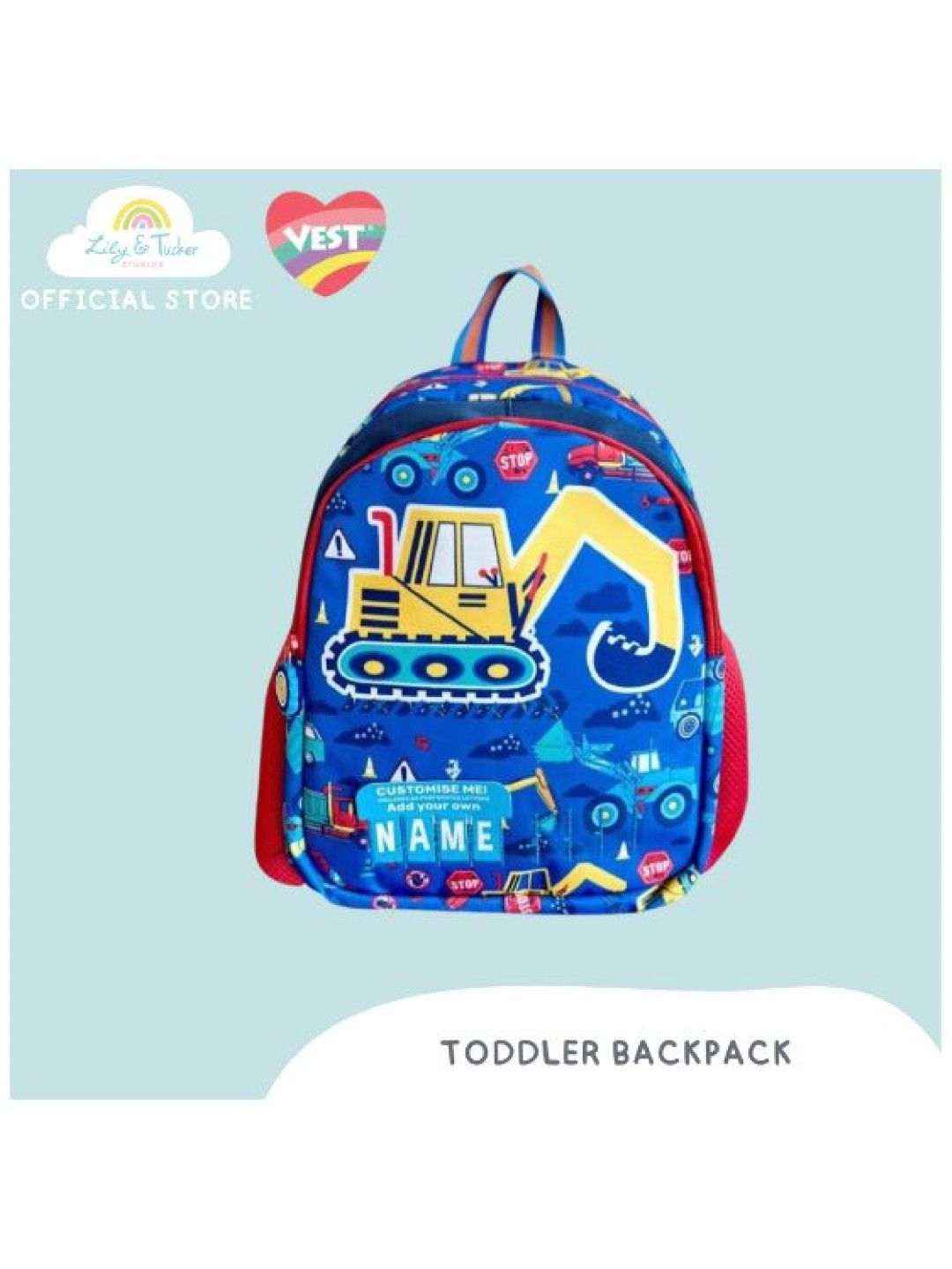 Lily and Tucker Vest 12 Kids Backpack with DIY P edamama